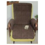 brown recliner
