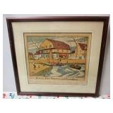 1906 Beer Advertising Litho