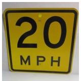 Vintage Speed Limit Sign