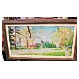 Signed Norman Rockwell Print