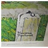 Close-Up of Norman Rockwell Signature