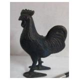 Cast Iron Rooster Still Bank