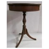 Round Mahogany Stand