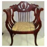 Mahogany Throne Chair