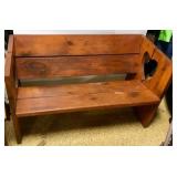 Bench w/ heart Cut-Outs