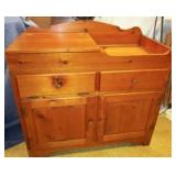 Pine Dry Sink