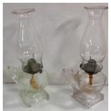 Pair of Oil Lamps