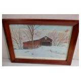 Ward Herman Print- Hamden Bridge