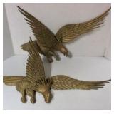 Pair of Brass Eagles