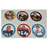 1963 Salada Football Coins