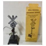 Marx Train Crossing w/ Bos