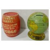 Dodge & Chevrolet Advertising Banks