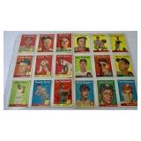 27-1958 Topps Baseball Cards