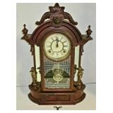 Walnut "Oxford" Clock