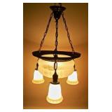 Hanging Art Deco Fixture