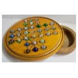 With Vintage Handmade Marbles