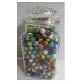Large Jar of Marbles