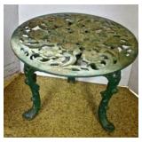 Garden Set Cast Iron Table