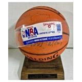 Autographed Basketball w/Holder