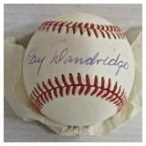 Ray Dandridge Autographed Baseball