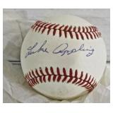 Luke Appling Autographed Baseball