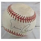 Ernie Banks Autographed Baseball