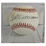 Ted Williams Autographed Baseball