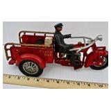 Hubley Indian Motorcycle Crash Cart