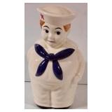 Vintage Sailor Cookie Jar