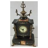Victorian Clock w/ Porcelain Face