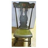 Stenciled Pine Rocking Chair