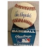 Don Drysdale Autographed Baseball