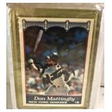 Don Mattingly Autographed Baseball Card
