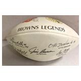 Cleveland Browns Legend Signed Football