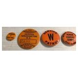 Washington High School Pins-1940