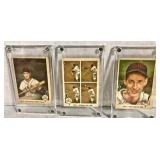 3 Ted Williams Cards
