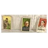 Three Tobacco Baseball Cards
