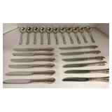 Sterling Silver - Service for 12 - Total Weight- 90 ounces