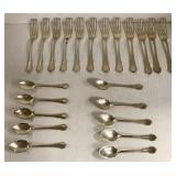 Sterling Silver - Service for 12 - Total Weight- 90 ounces