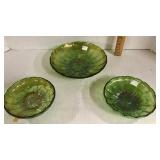 Carnival Glass Plates