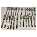 Tiffany Streling Flatware - Total Weight 63 Ounces