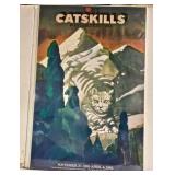 Original Milton Glaser Catskills Poster