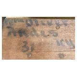 Stand Markings- Andes N.Y.