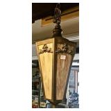 Slag Glass Hall Light