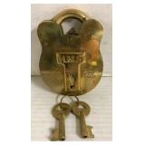 H.M.S. brass Lock