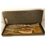Bone Handle Carving Set