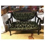 Mahogany Victorian Settee