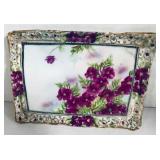 Floral Dresser Tray