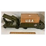 Structo Military Truck w/ Cannon