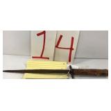 Revolutionary War hand knife (battlefield find)